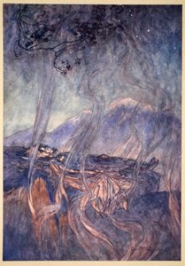 El sueño de Brunnhilde, 1910