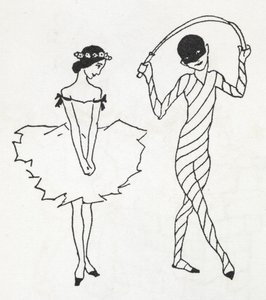 Dos bailarines