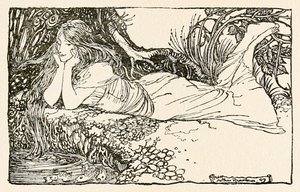 Undine mirando al agua, de 