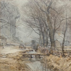 Kilnsey, Yorkshire, c.1927 (acuarela)