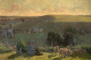 En el campo bajo, 1900 de Arthur Tomson