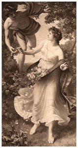 Flora y Zéfiro de Arthur Trevethin Nowell
