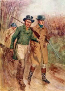 Ilustración de Persuasión de Jane Austen de Arthur Wallis Mills