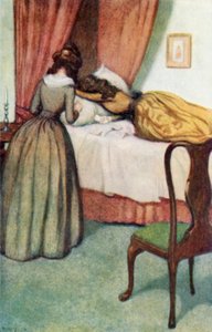 Ilustración para Sentido y Sensibilidad de Jane Austen de Arthur Wallis Mills