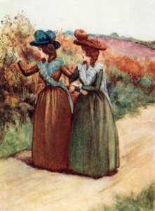 Ilustración para Sentido y sensibilidad de Jane Austen