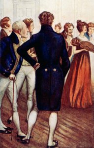 Ilustración para Sentido y sensibilidad de Jane Austen de Arthur Wallis Mills