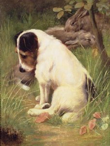 Después de un duro día de caza de Arthur Wardle