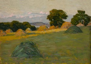 El campo de la colina, 1908-1910 de Arthur Wesley Dow