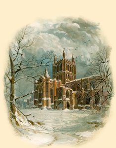 Catedral de Hereford, noroeste de Arthur Wilde Parsons