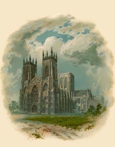 Frente oeste de la Catedral de York de Arthur Wilde Parsons