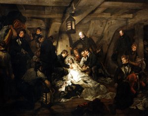 La muerte del almirante Lord Nelson, 1805 1807