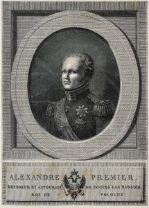 ALEJANDRO I de Rusia (1777-1825). Zar de Rusia (1801-1825). de Artist Unknown