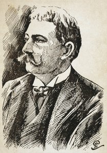 AZEVEDO, Aluisio de (1857-1913). Escritor brasileño. Grabado. de Artist Unknown