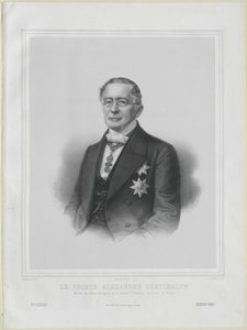Alexander Mijailovich conde Gorchakov de Artist Unknown