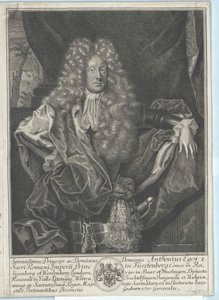 Anton Egon conde de Fuerstenberg de Artist Unknown