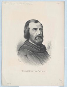 Archiduque de Austria Tomas Sititny ze Sitetneho (imprimir) de Artist Unknown