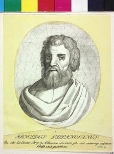 Arnaldus de Villanueva (imprimir) de Artist Unknown