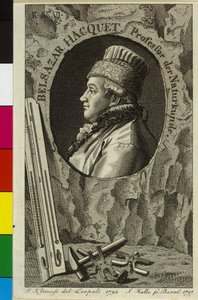 Balthazar Hacquet de La motte (huella) de Artist Unknown