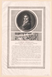 Camille Desmoulins (impresión) de Artist Unknown