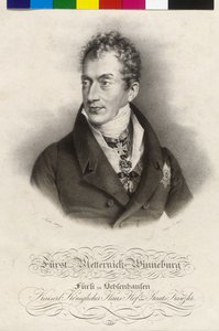 Clemente Wenzel Lothar Conde de Metternich-Winneburg de Artist Unknown