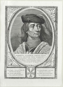 Conde de Flandes Roberto I de Frisia de Artist Unknown