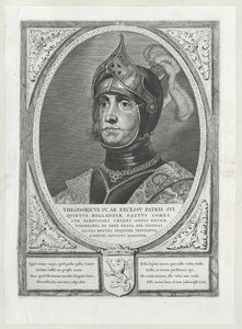Conde de Holanda Dietrich IV (imprimir) de Artist Unknown