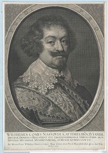 Conde de Nassau-Siegen Wilhelm (imprimir) de Artist Unknown