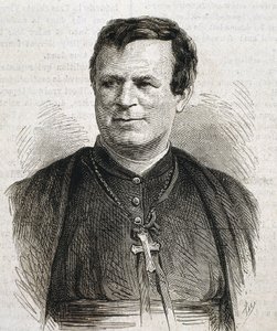 DUBUIS, Claude Marie (1817-1895). Prelado de la Iglesia católica, nacido en Inglaterra. Fue obispo de Galveston de 1862 a 1892. Grabado. ESPAÑA. CATALUÑA. Barcelona. Biblioteca de la Universidad de Barcelona de Artist Unknown