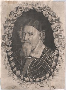 Duque de Brunswick-Wolfenbuettel Augusto el Joven (imprimir) de Artist Unknown