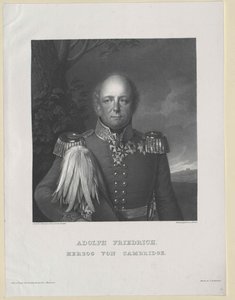 Duque de Cambridge Adolf Friedrich de Artist Unknown