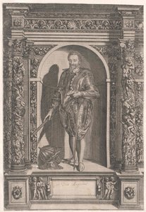 Duque de Mayenne Carlos de Lorena de Artist Unknown