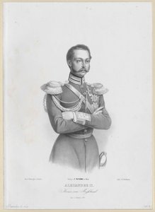Emperador de Rusia Alejandro II de Artist Unknown