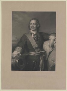 Emperador de Rusia Pedro I el Grande de Artist Unknown