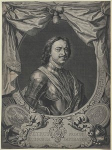 Emperador de Rusia Pedro I el Grande de Artist Unknown
