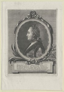 Emperatriz de Rusia Catalina II de Artist Unknown
