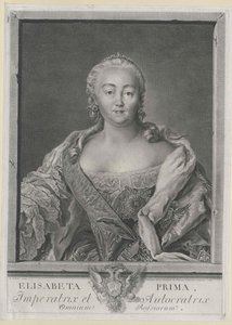 Emperatriz de Rusia Isabel de Artist Unknown