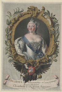 Emperatriz de Rusia Isabel de Artist Unknown