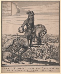 Ernst Roger cuenta Starhemberg de Artist Unknown
