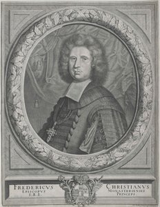 Frederic Christian von Plettenberg-Lenhausen de Artist Unknown