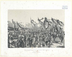 Funeral del en 13 y 14 de marzo de 1848 persona muerta en combate