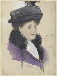 Gabriele princesa Lobkowitz de Artist Unknown