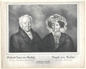 Gebhard Anton von Krosigk de Artist Unknown