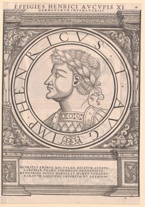 El rey alemán Enrique I de Artist Unknown