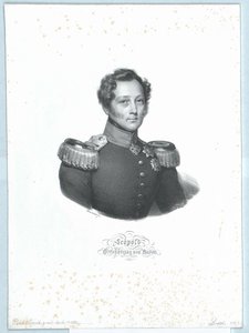 Gran Duque de Baden Leopoldo (imprimir) de Artist Unknown