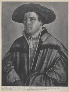 Hans Holbein (impresión) de Artist Unknown