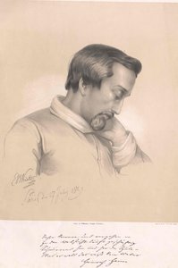 Heinrich Heine (imprimir) de Artist Unknown