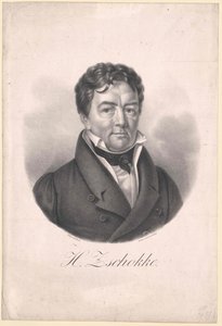 Heinrich Zschokke (imprimir) de Artist Unknown