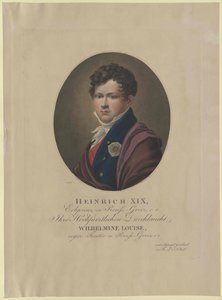 Heinrich conde Reuss zu Greiz de Artist Unknown