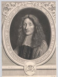 Henri II Fourcy (impresión) de Artist Unknown