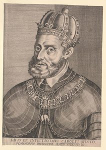 Carlos V, emperador del Sacro Imperio Romano Germánico de Artist Unknown